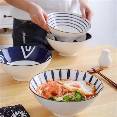 Japanese Ramen Bowl Household Large Instant Noodle Bowl