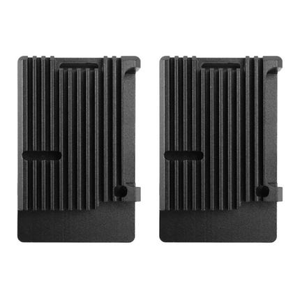 2X For Raspberry Pi 4 Model B Aluminum Case, Passive Cooling