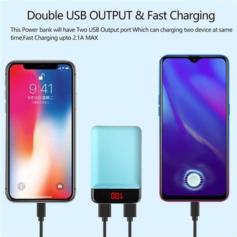6000MAH 8000MAH 12000MAH Portable External Battery Pack Pow