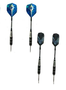 6PC Nickel Steel Barrels Tipped Needles Darts Kit Throwing