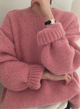 10 Colors Pink Women Sweater Womens Winter Sweaters Pullover