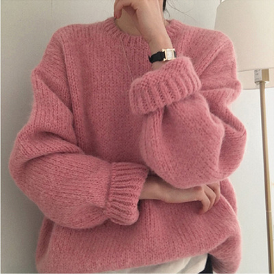 10 Colors Pink Women Sweater Womens Winter Sweaters Pullover