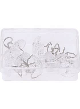 Clear Head Twist Pins Fixer Fastener For  Mattress, Bed Shee