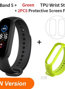 In Stock  Mi Band 5 Sport Wristband Heart Rate Fitness Track