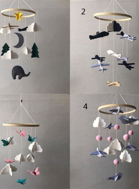 2022 New Baby Rattle Mobile Crib Toy Bed Hanging Newborn Win