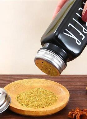 Salt Shaker 1 Set Seasoning Container Transparent Organizer