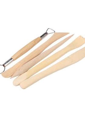 5Pcs Pottery Clay Sculpture Knife For Carving Crafts