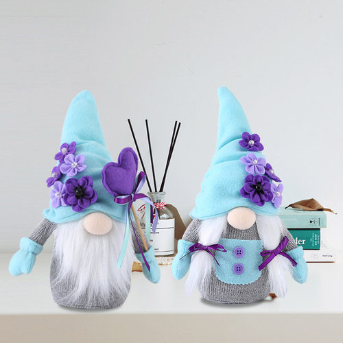 Flower Dwarf Party Desktop Ornament Home Decor Gift Doll