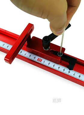 Woodworking T Slot Stopper Miter Gauge Fence Connector Alloy