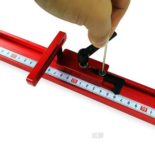 Woodworking T Slot Stopper Miter Gauge Fence Connector Alloy
