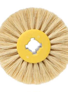 Deburring Sisal Wire Round Brush Head Polishing Grinding Buf