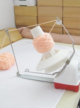 Hand Operated Wool Winder Holder String Ball Coiler for Yarn