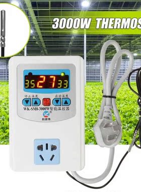 Multi-Function Thermostat 30000W 10A Digital Temperature Con