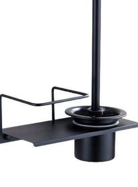 Bathroom Toilet Brush Hanging Rack Wall-mounted Drainable St