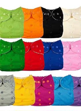 1Pcs Baby Diaper Reusable Diaper Cover Adjustable Baby