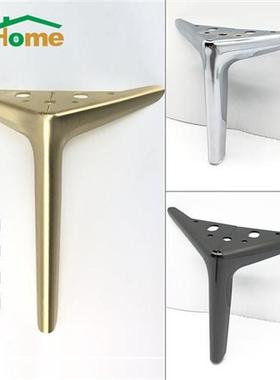 4pcs Sofa Legs for Furniture Metal Black Gold Tv Cabinet Bed