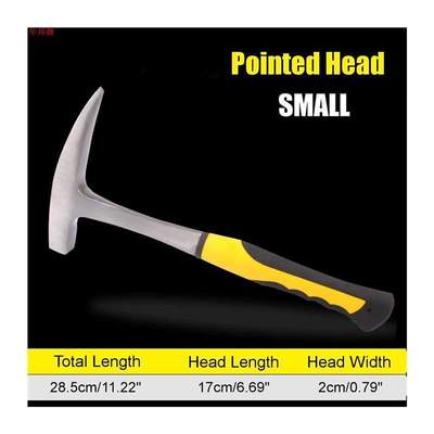 Geological Hammer Shock Rock Reduction Carbon Steel Mineral