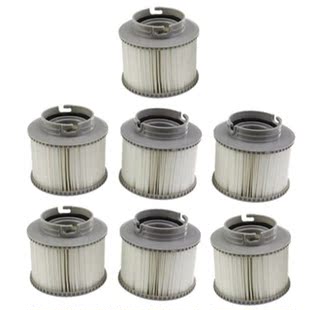 7Pcs Filters Swimming Pool Hot Tub Filter Cartridge Inflatab