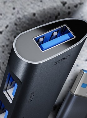 4 in 1 Type-A HUB ,to 4-Port USB Splitter USB3.0 x 1 and USB