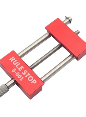 Convenient Rule Stop Woodworking Tools Steel Ruler Positioni