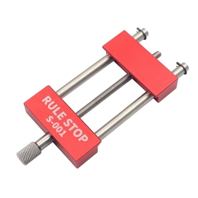 Convenient Rule Stop Woodworking Tools Steel Ruler Positioni