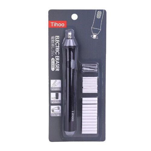 Electric Eraser With Refill  Electronic Pencil Rubber  Stude