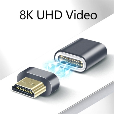 HDMI-compatible Magnetic Adapter 8K/60HZ 48Gbps Converter fo