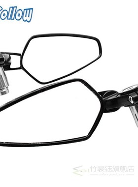 Motorcycle Mirror Handlebar Handle Bar Ends Side Mirrors For