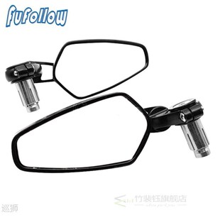Motorcycle Mirror Handlebar Handle Bar Ends Side Mirrors For
