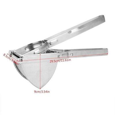 Stainless Steel Potato Fruit Meat Press Chopper Mincer Crush