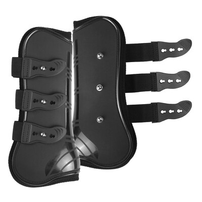 4 PCS Front Hind Leg Boots Adjustable Horse Leg Boots Equine