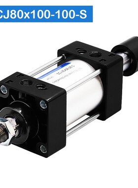 SCJ80X100-100-S SC Pneumatic Cylinder Adjustable Stroke Cyli