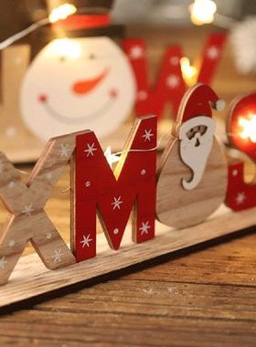 Natal Ornamen Natal Kayu Natal Liontin Selamat Natal