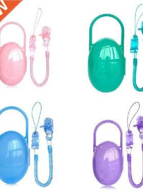 Retractable Elastic Baby Pacifier Chain Clip Spring Teether