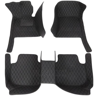 leather car floor mats For Mercedes Benz W203 W210 W211 AMG