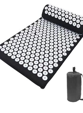 Massage Cushion Yoga Acupressure Mat And Pillow Set Neck Bac