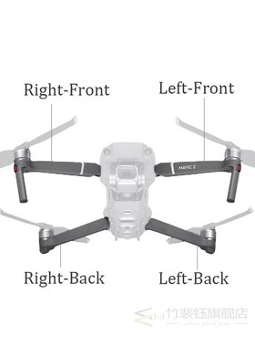 New Original DJI Mavic 2 PRO/ZOOM Arms Body Shell Middle Fra