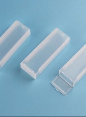Plastic Microscope Slide Mailer Glass Slides Holder Storage