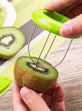 1pcs Fruit Kiwi Pitaya Cutter Peeler Slicer Stainless Steel