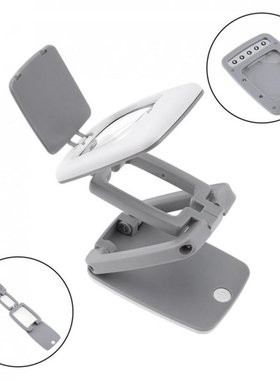 3X ABS + Acrylic Convenient Optical Lens Desk-top Multifunct