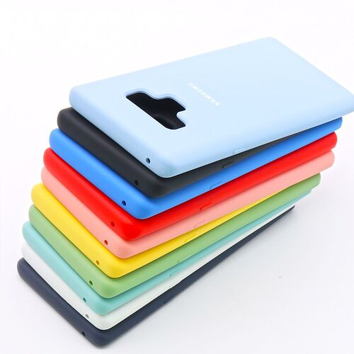 Original Samsung Galaxy NOTE9 Liquid Silicone Case Silky So