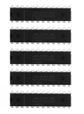 5Pcs New MAX7219 DIP DIP24 MAX7219CNG MAX7219ENG Monter Driv