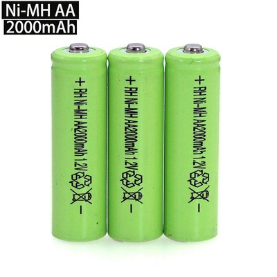 1.2V AA Ni-MH Battery 2000mAh 1.2v Rechargeable Battery High