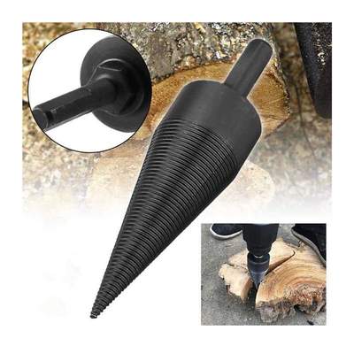 45mm Firewood Splitter Machine Drill Wood Cone Reamer Punch