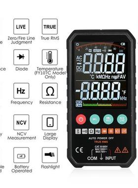 Digital Multimeter Mini Multimeter 6000 Counts AC/DC Ammeter