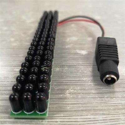 DC12V 940nm IR Illuminator 66pcs black IR LEDs Infrared LED
