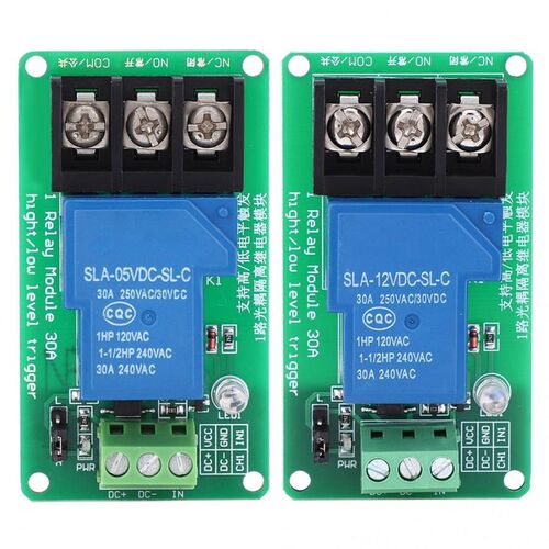 1 Channel DC 5V 12V Relay Module with Optocoupler Isolation