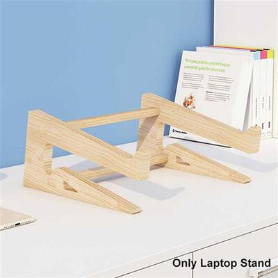 Wood Universal Riser Pad Notebook Increased Height Base Home