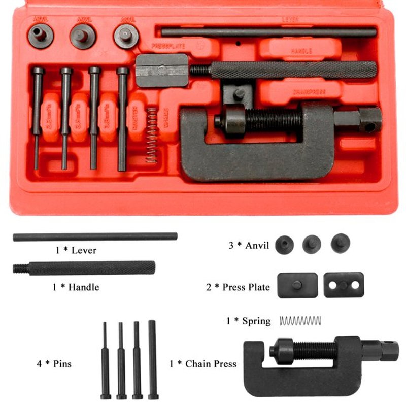 Motorcycle Bike Chain Breaker Splitter Link Riveter Universa