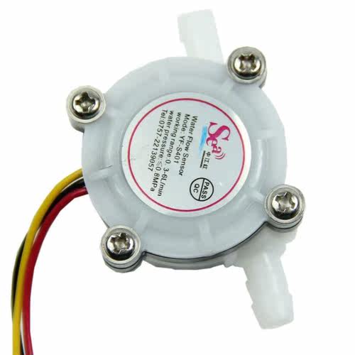 2014 1pc Water Coffee Flow Sensor Switch Meter Flowmeter Cou